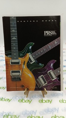Prs santana guitar - santana, magazine