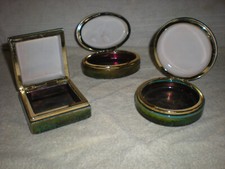 Oggetto Arredo Scatola ciotola con coperchio Ceramica Contenitore gioielli