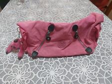 Borsa Rosa KIPLING originale Con Scimmietta