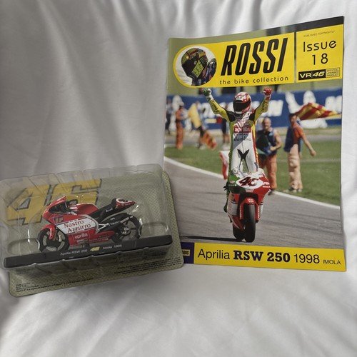 Valentino rossi modellino - rossi, 1:18