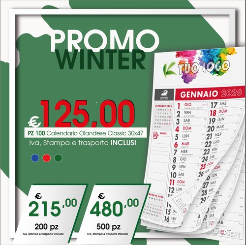 Calendario olandese 30x47 - olandese, 2026