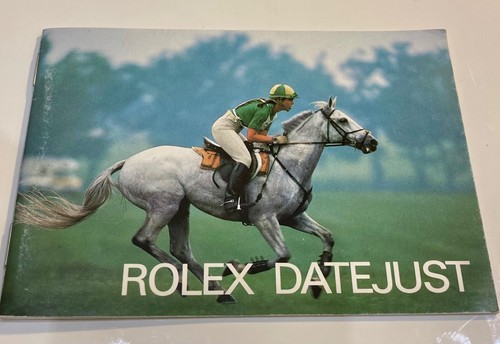 Rolex datejust booklet - booklet, /