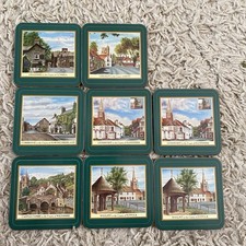 Set 8 sottobicchieri vintage