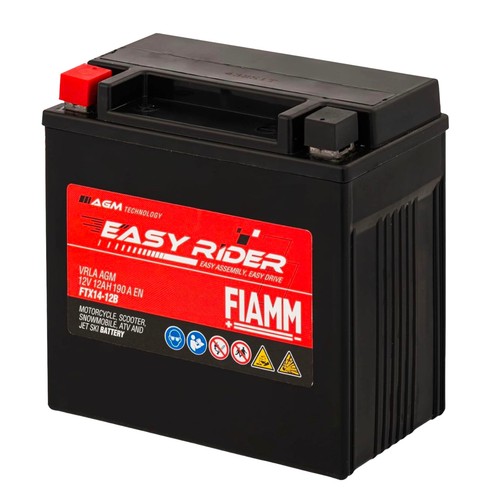 Batteria moto fiamm ftx14 12b - batteria, ftx14-12b