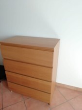 2 Cassettiere con 4 cassetti