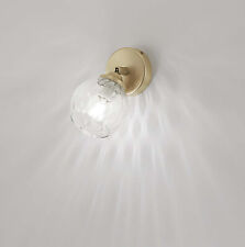 Applique faretto spot ottone