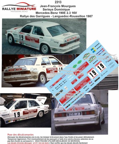 Decals ref 2313 - 1/24,