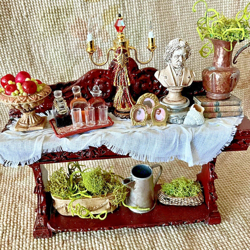 Credenza tavolo vestita - credenza,