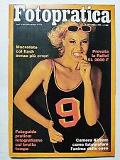 FOTO PRATICA 166 OTTOBRE 1982 KIRLIAN - ROLLEI SL 2000F - COPERTINA PIZZOCHERO