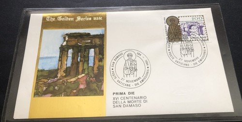 Fdc vatican the - ", golden