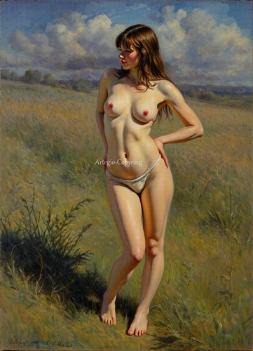 Arte erotica nudo pin-up