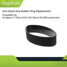 Anello in gomma impugnatura zoom obiettivo per obiettivo fotocamera Sigma 17-70 mm f/2.8-4 DC Macro OS HSM