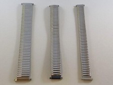 Cinturino in acciaio Inox estensibile  dritto larghezze disponibili 22,18,16 mm