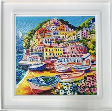 La serenità dell'anima Athos Faccincani Opera Incorniciata 