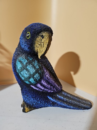 Pappagallo ceramica made - pappagallo,