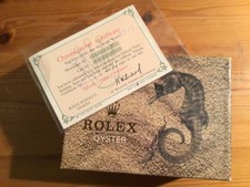 ROLEX GMT. MASTER 6542 SCATOLA E GARANZIA DA COMPILARE IN CONDIZIONI ECCELLENTI