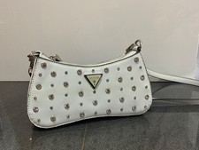 Borsa bianca limitata Guess