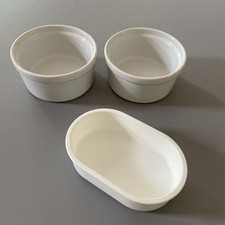 3 grandi mangimi resistenti alimenti per uova, semi, graniglia, voliera, gabbia canarino 