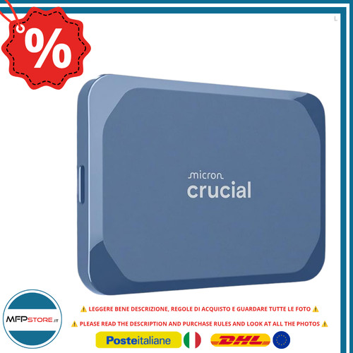 Unità ssd portatile crucial - ssd,
