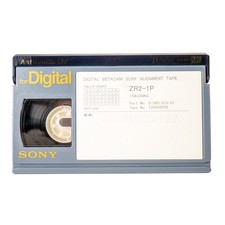 Sony digital betacam - digital, alignment
