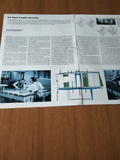 1989 JEAN PROUVE PROGETTO DELLA FACCIATA ARCHITETTURA COSTRUZIONE VINTAGE