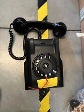 SITEL TELEFONO VINTAGE  Lacca opaca nero muro antico a disco NUOVO INSCATOLATO