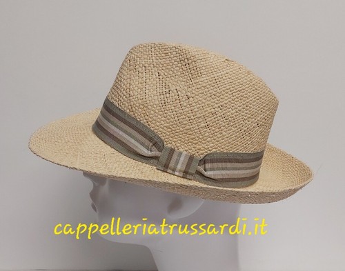 Cappello paglia naturale tesa - cappello,