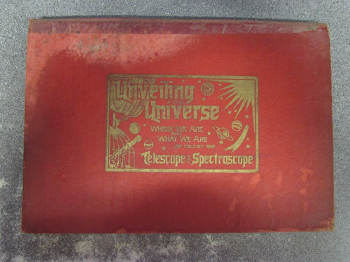 Unveiling the universe - unveiling,