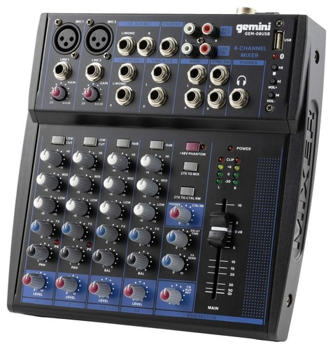Mixer bluetooth compatto 8 - bluetooth,