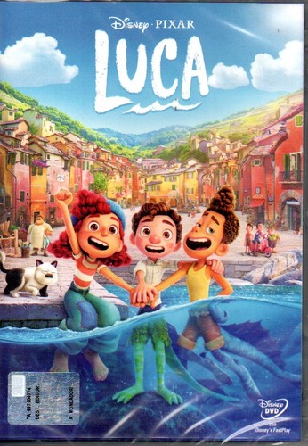 Luca dvd disney - luca,