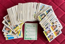 CALCIO QUIZ 1990 91 Vallardi - 137 figurine senza doppie nuove