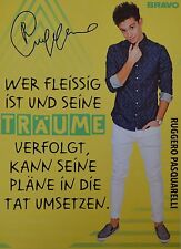 RUGGERO PASQUARELLI - Biglietto Autografo - Autografo Autografo Collezione Clippings