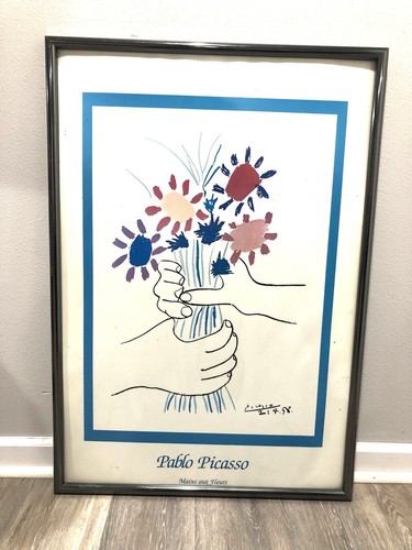 Pablo picasso fleurs - fleurs, en