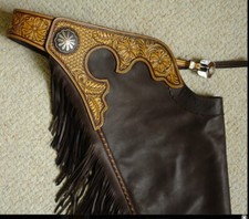 Chap in pelle Western Show