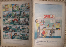 JACOVITTI PIPPO PERTICA PALLA  CRAVERI QUADERNO SCOLASTICO IL VITTORIOSO 1948