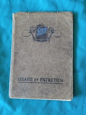 FIAT 521 USAGE ET ENTRETIEN