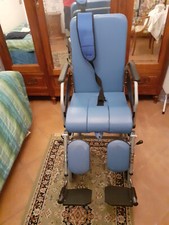 SEDIA A ROTELLE CARROZZINA PIEGHEVOLE USATA