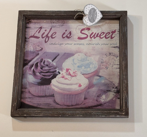 Quadretto shabby chic blanc - -,