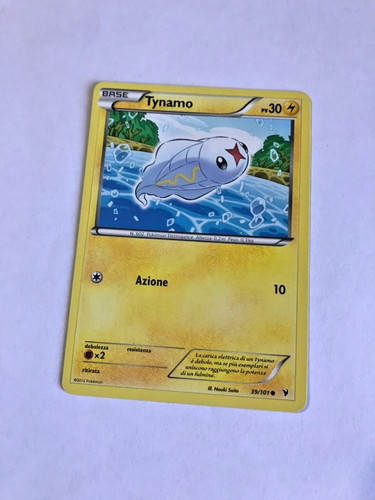 Carta pokemon tynamo 101 - carta,