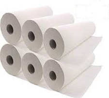 6 ROTOLI CARTA LETTINO 60CM X