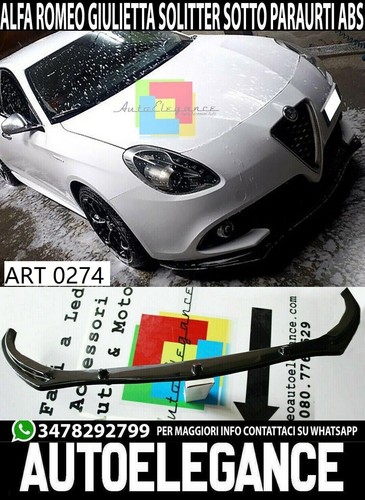 Alfa romeo giulietta splitter - giulietta,