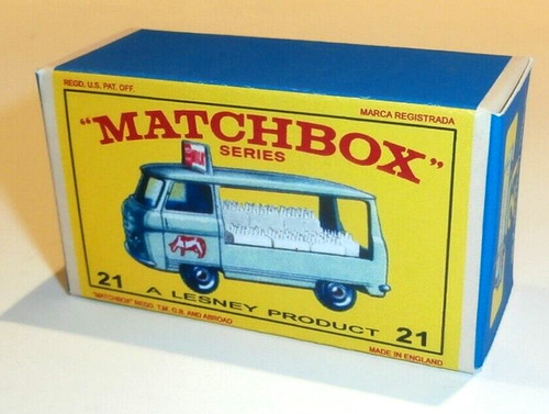 Matchbox lesney milk - no, 21