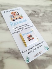 Segnaposto con cioccolatino