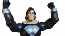 Costume Superman Nero Capelli