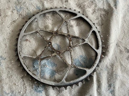 Vintage bicycle chain wheel