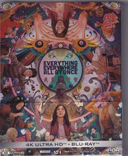 Everything Everywhere All at Once 4K Blu Ray Steelbook Nuovo Sigillato