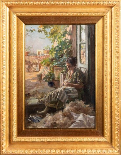 Dipinto olio tavola di - dipinto,