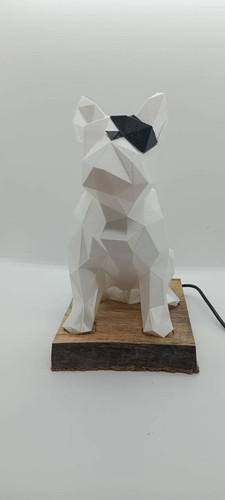 Lampada bulldogue francese - lampada,