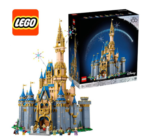 Lego 43222 disney castle 4837 - disney,