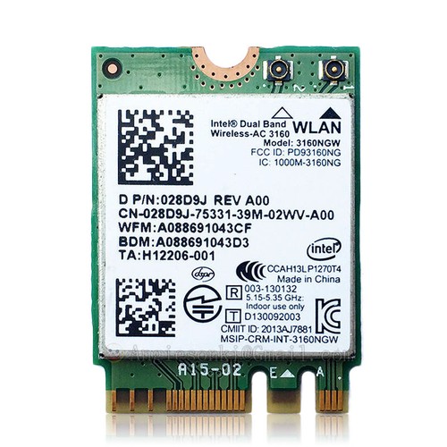 Scheda wlan intel dual band - scheda,